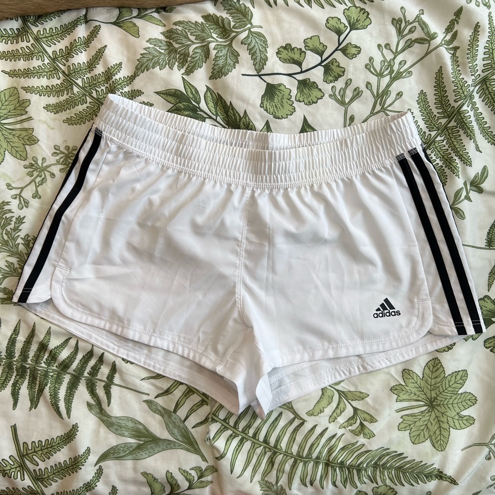 Womens adidas white shorts